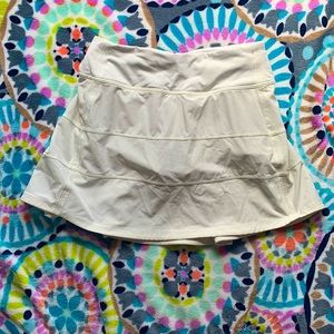 lululemon pace rival skirt size 0